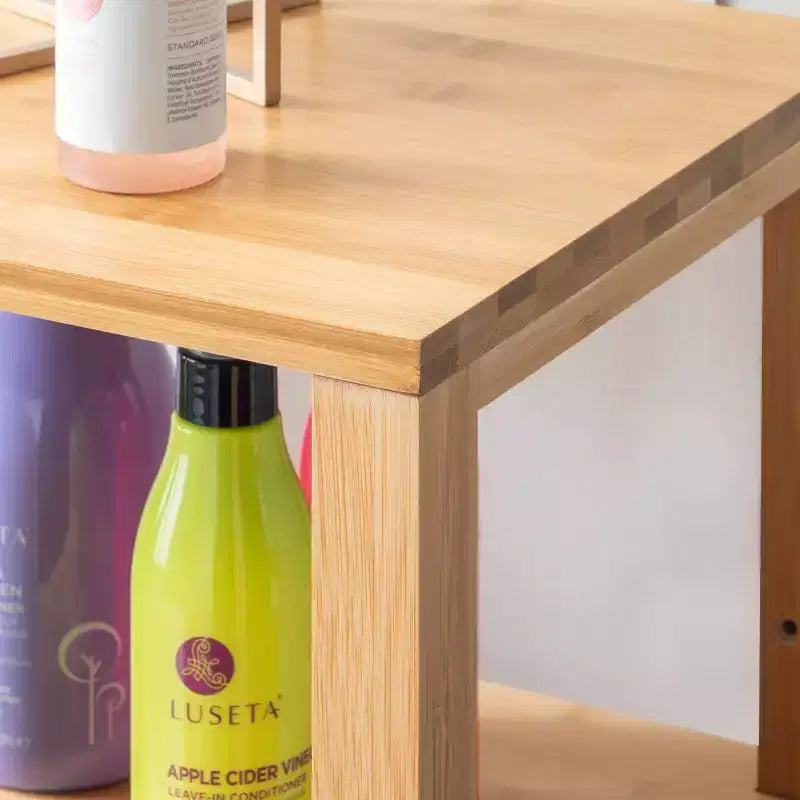Cabinet semi-haut naturel