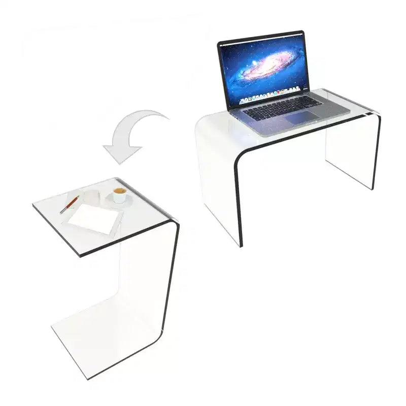 Support de travail en acrylique polyvalent transparent