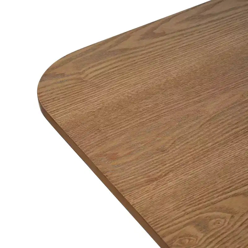 Table de comptoir sur pied en bois de style Mid-Century Modern
