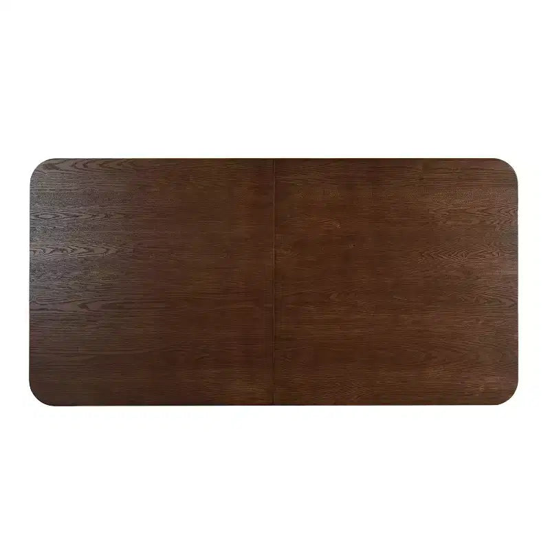 Table de comptoir sur pied en bois de style Mid-Century Modern