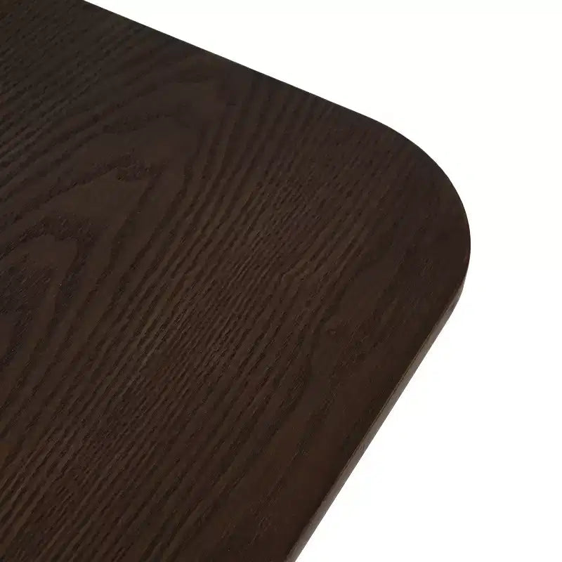 Table de comptoir sur pied en bois de style Mid-Century Modern
