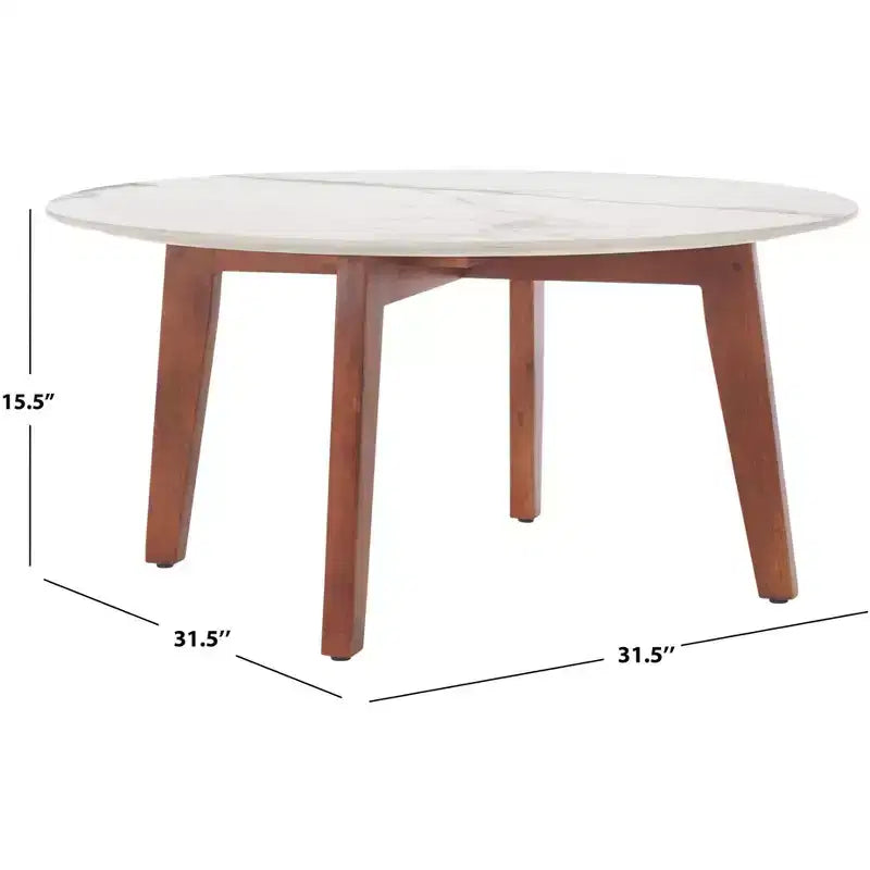 Table basse blanche