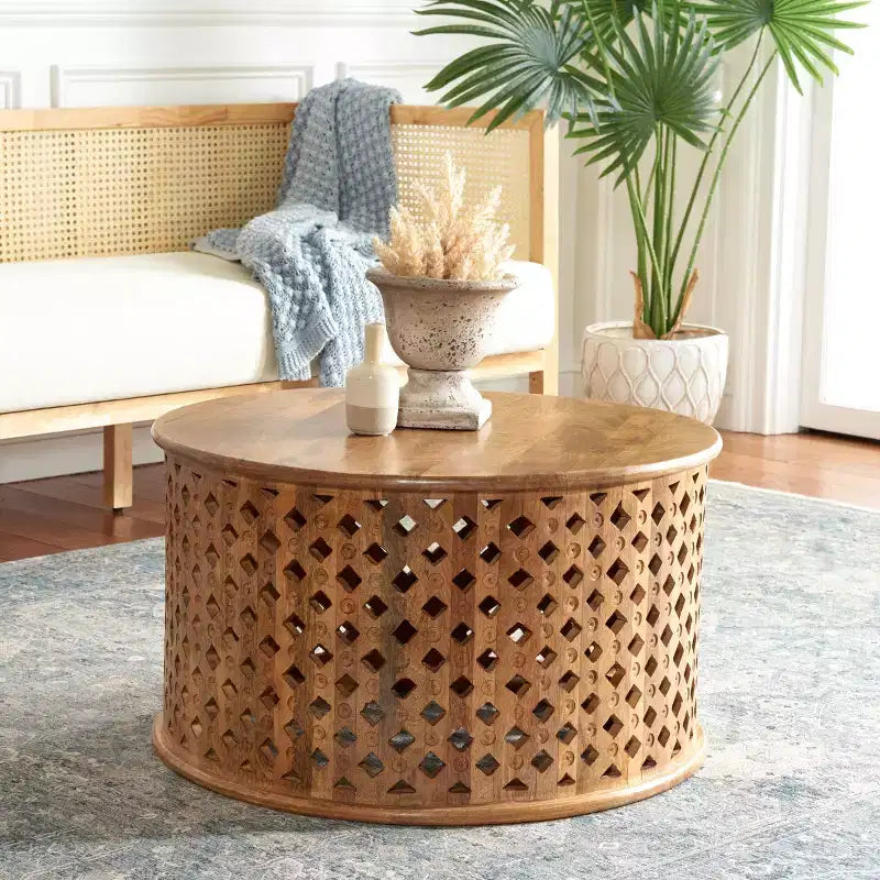 Table basse ronde