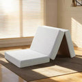 Dyonery 6 Tri-Fold Memory Foam Mattress - Firm Support, Portable Folding Bed with Storage Bag for Guest, Camping & Travel
