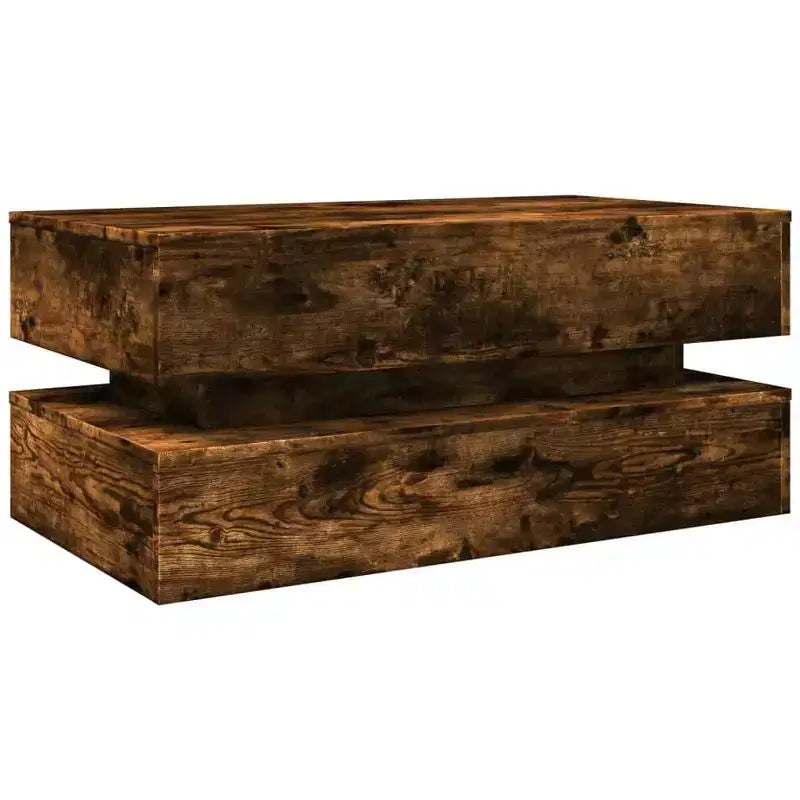 Table basse avec lumières LED, plusieurs styles et tailles disponibles