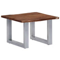 vidaXL End Table Multicolor Solid reclaimed wood top Medium Durable