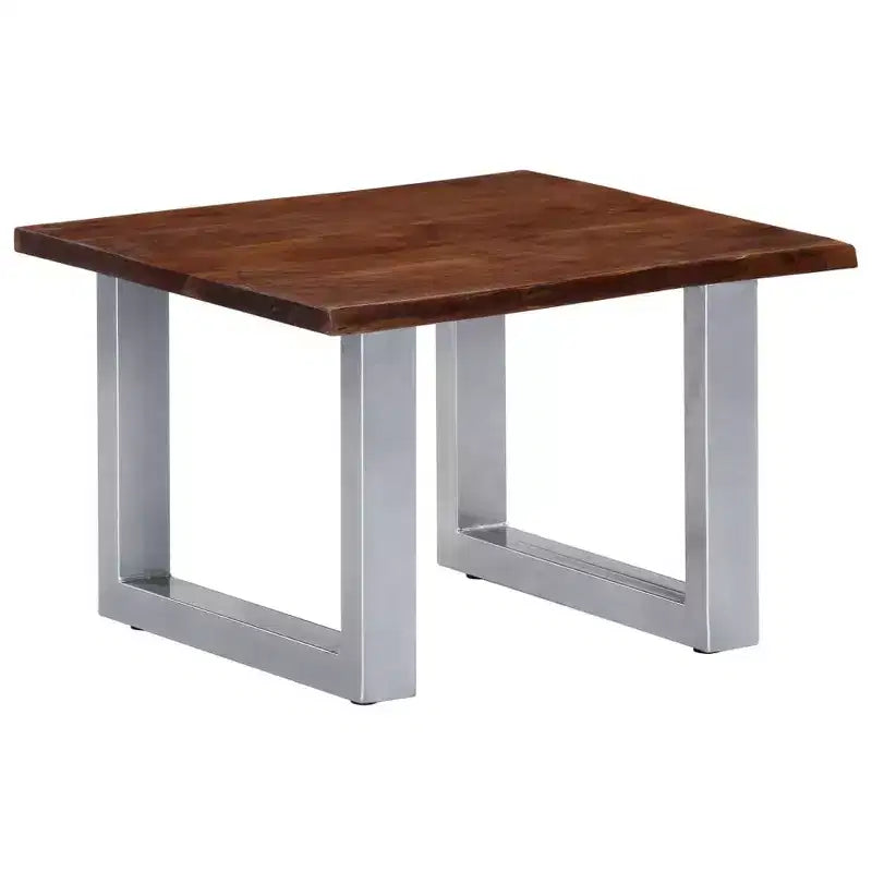 Bout de canapé Dessus en bois massif recyclé multicolore Moyen Durable