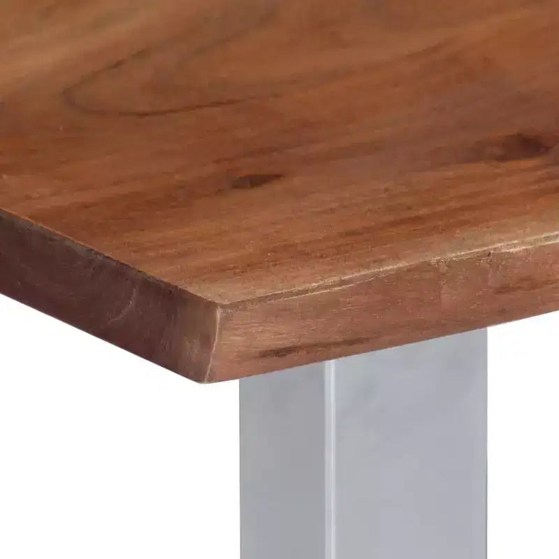 Bout de canapé Dessus en bois massif recyclé multicolore Moyen Durable