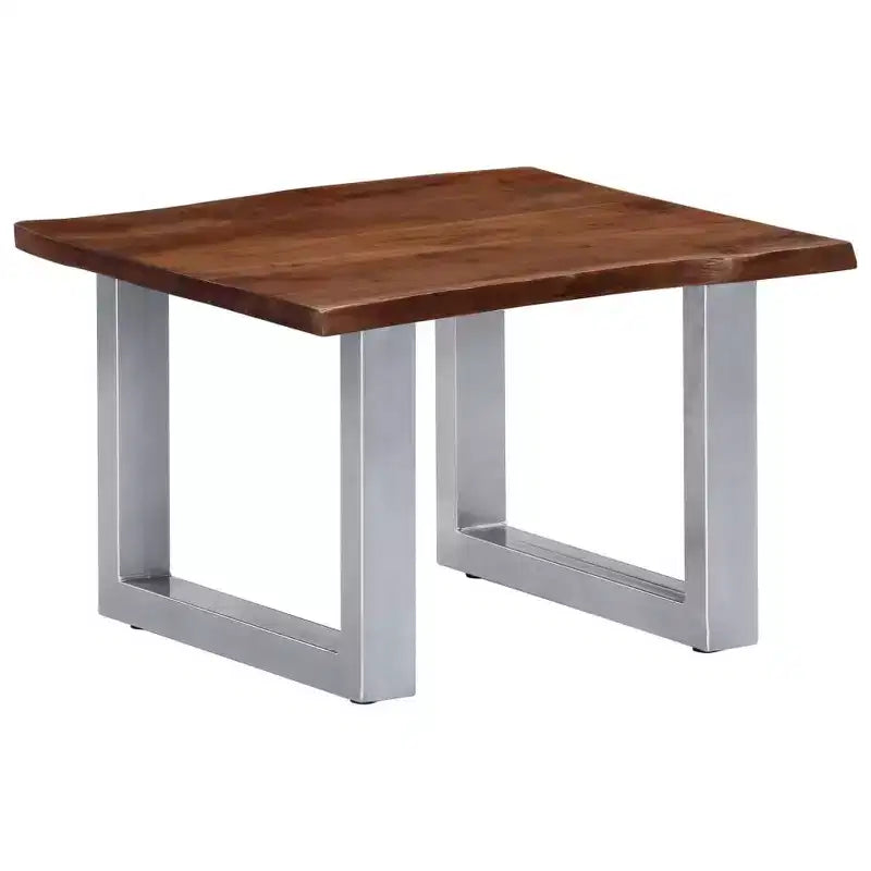 Bout de canapé Dessus en bois massif recyclé multicolore Moyen Durable