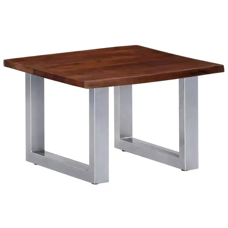 Bout de canapé Dessus en bois massif recyclé multicolore Moyen Durable