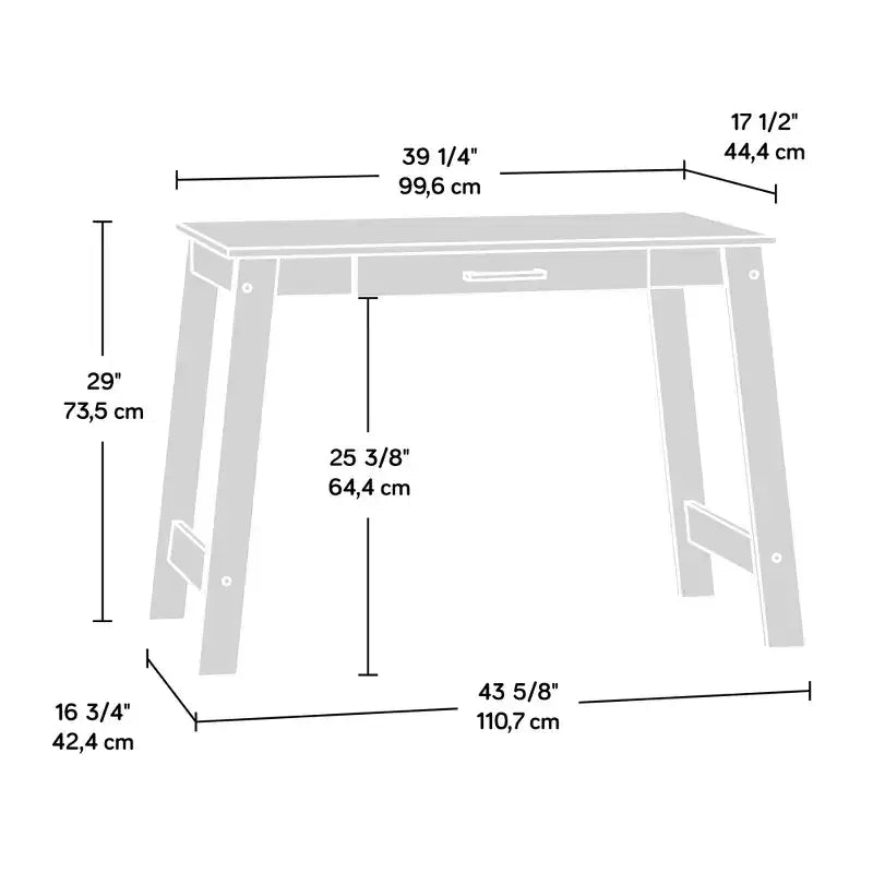 Bureau compact avec tiroir