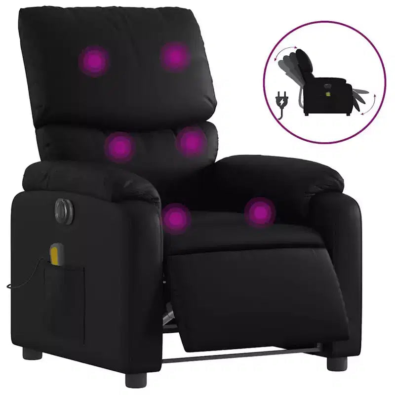 vidaXL Electric Massage Recliner Chair