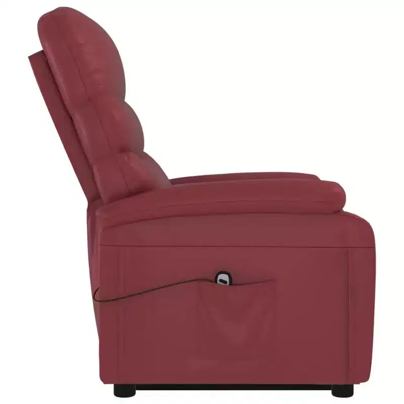 Fauteuil relax électrique inclinable pour Home Cinéma en similicuir