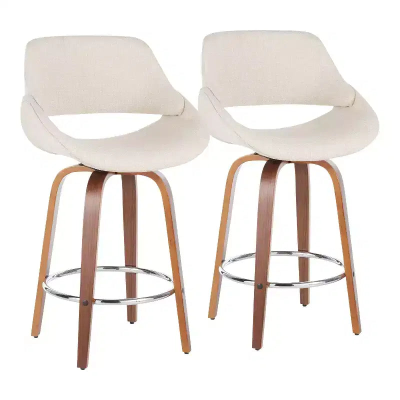 Tabouret de bar mi-siècle à hauteur de comptoir
