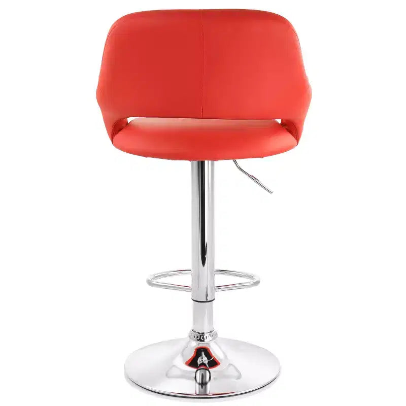 Tabouret de bar réglable en similicuir